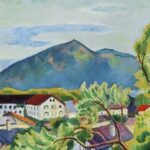 Frühlingslandschaft in Tegernsee